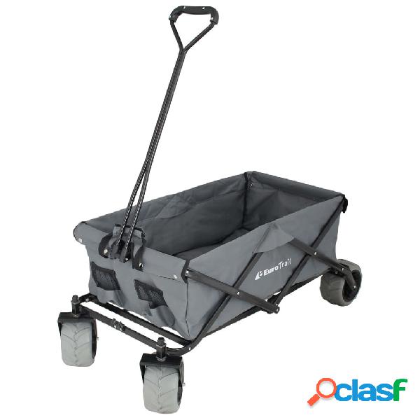 Eurotrail Carrello da Spiaggia Sunny Carbone