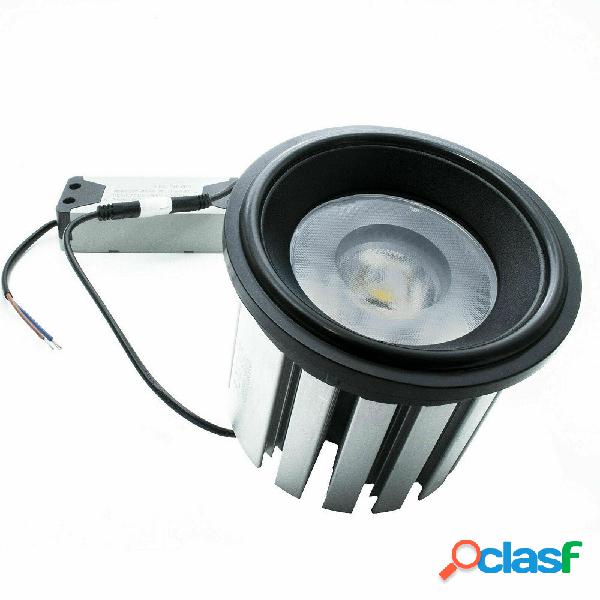 FARETTO LED AR111 30WATT NERO LUCE BIANCA FREDDA CALDA