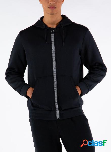 FELPA FULL ZIP CON LOGO