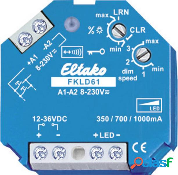 FKLD61 Eltako senza fili Dimmer 1 canale Da incasso Potenza