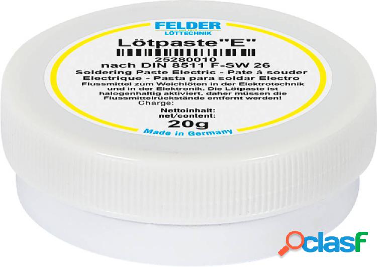 Felder Löttechnik ISO-Flux E Pasta saldante Contenuto 20 g