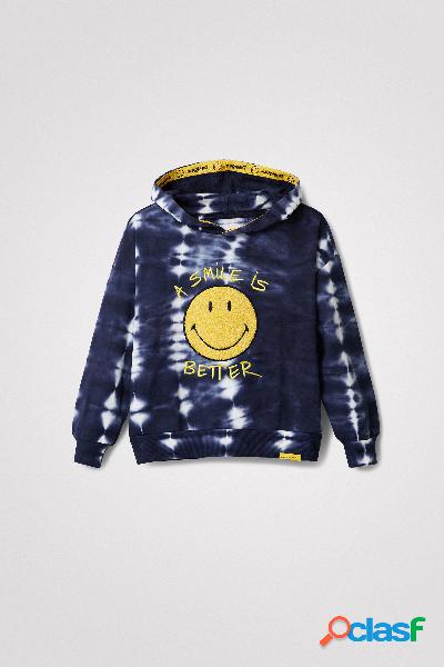 Felpa SmileyÂ® tie-dye