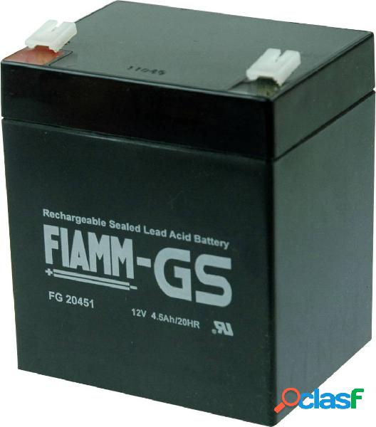 Fiamm PB-12-4,5-4,8 FG20451 Batteria al piombo 12 V 4.5 Ah