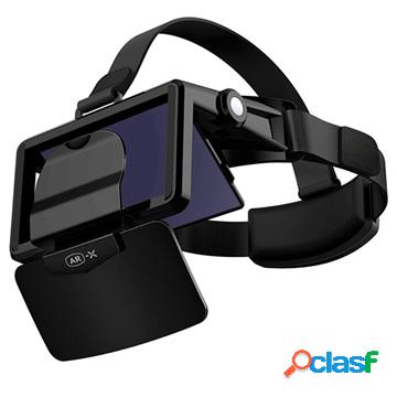 FiitVR AR-X Portable Virtual Reality Glasses - Black