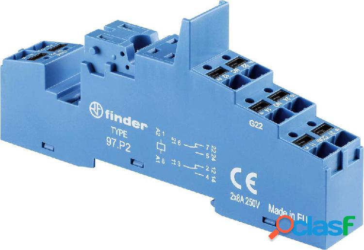 Finder 97.P2 Zoccolo per relè Adatto per serie: Finder