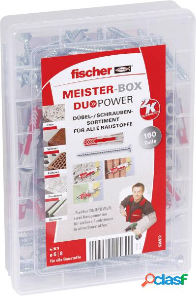 Fischer 535972 Box Meister DUOPOWER + viti (160) Contenuto 1