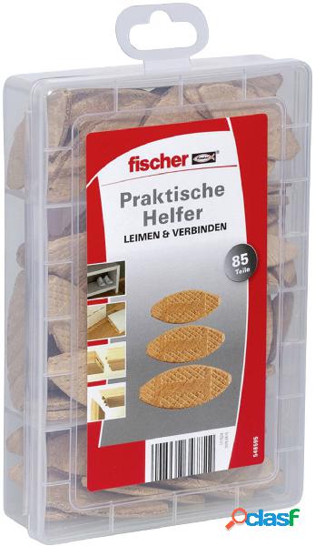 Fischer 548595 Pratico kit di tasselli piatti in legno