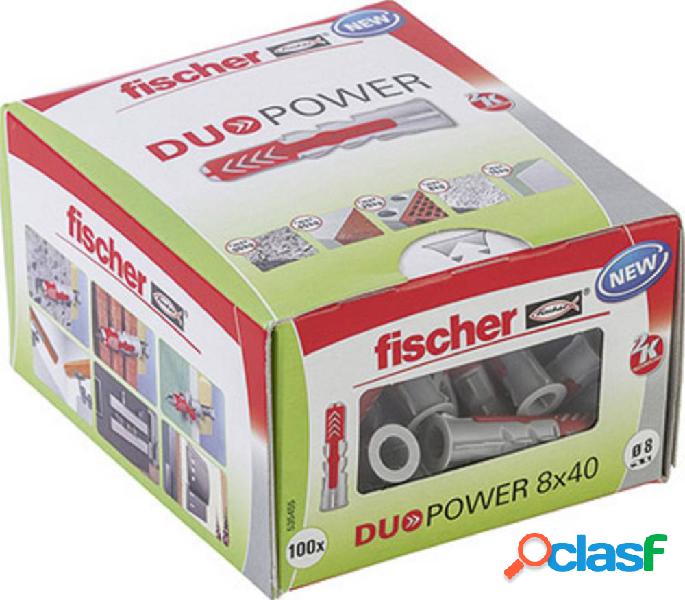 Fischer DUOPOWER 8x40 LD Tassello a 2 componenti 40 mm 8 mm