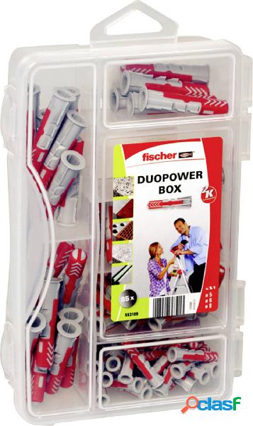 Fischer DUOPOWER-Box mini Tassello 553109 85 pz.