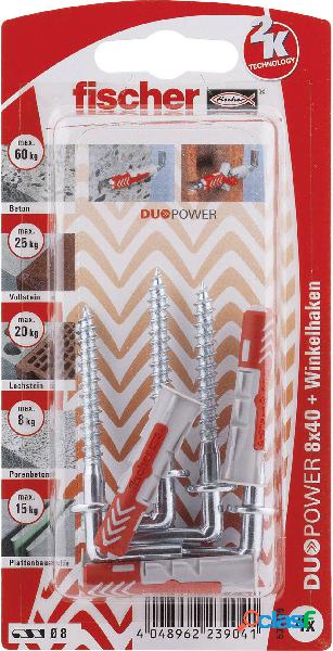 Fischer DUOPOWER Kit tasselli 40 mm 535219 1 KIT