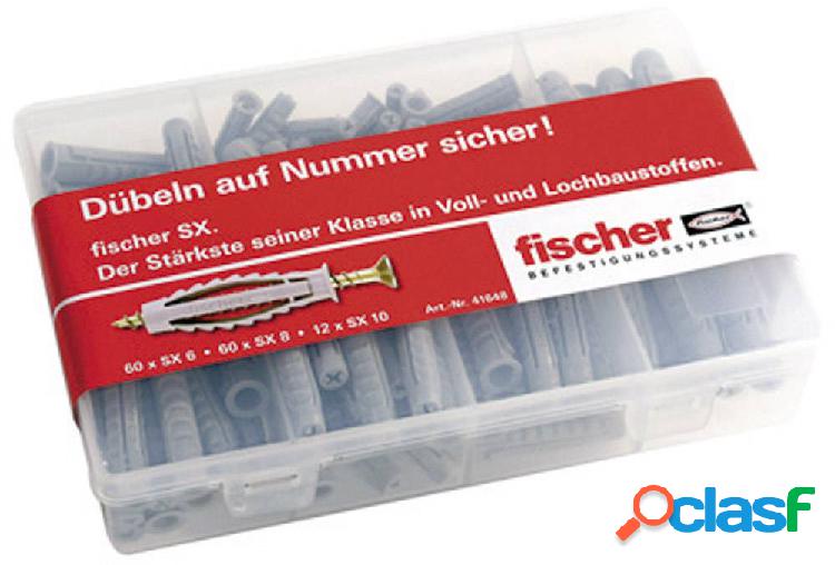Fischer Meister-Box SX Assortimento tasselli 41648 132 Parti