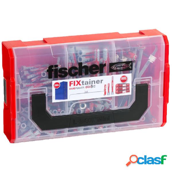 Fischer Set di Tasselli FIXtainer DUOPOWER/DUOTEC 200 pz