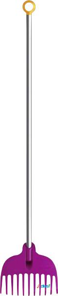 Fiskars 138160 Rastrello per fogliame per bambini Viola