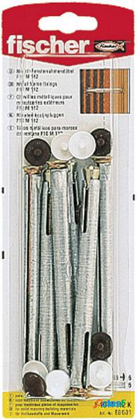 Fissaggio metallico per serramenti Fischer F 10 M 112 K 112