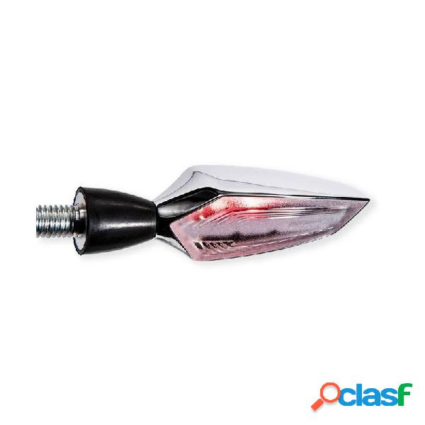 Freccia led Motogadget M-Blaze Edge cromo destra con