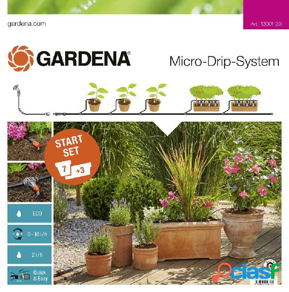 GARDENA Sistema Micro Drip Start set irrigazione per vasi M