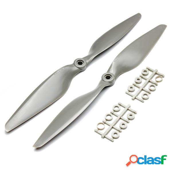 GEMFAN 1045 Nylon Elica CW/CCW per RC Quadricottero 1 Paia