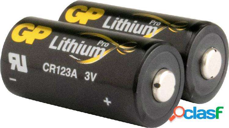GP Batteries GPCR123A Batteria per fotocamera CR-123A Litio