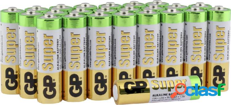 GP Batteries Super Batteria Stilo (AA) Alcalina/manganese