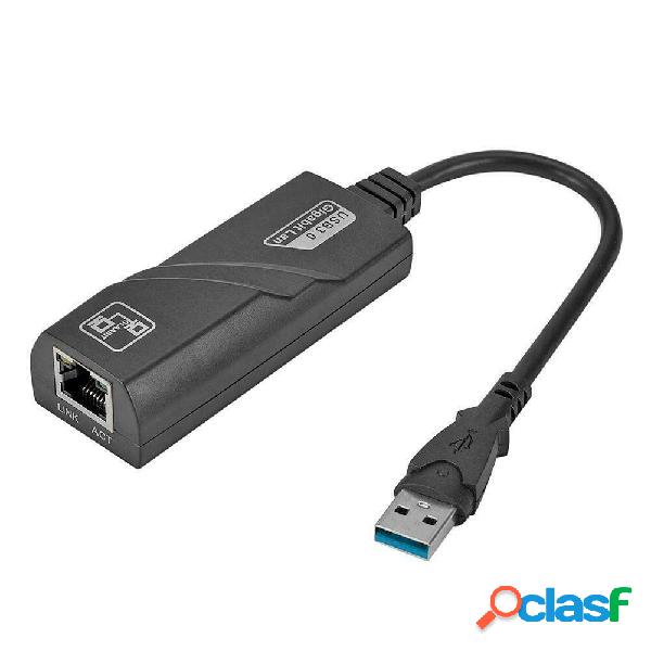GRWIBEOU Mini USB 3.0 Gigabit Ethernet Adattatore da USB a