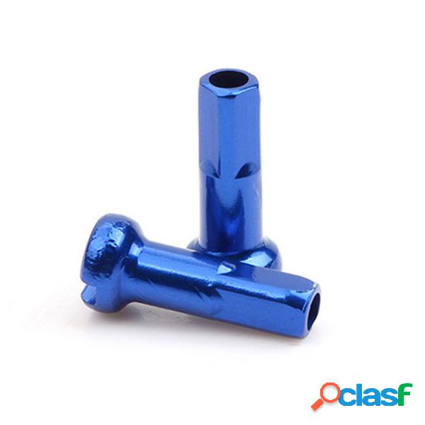 GUB 100PCS in lega di alluminio bici raggi tappo bicicletta