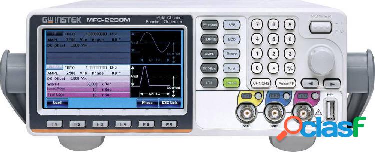 GW Instek MFG-2230M Generatore di funzioni 1 µHz - 30 MHz 2