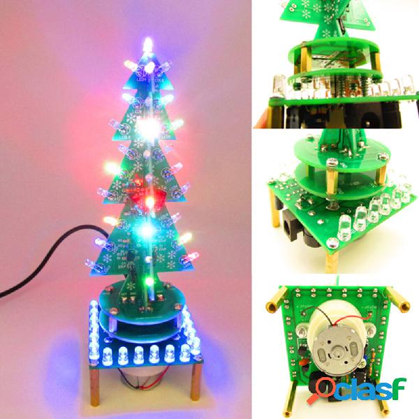 Geekcreit® Rotante fai da te Colorful Albero di Natale
