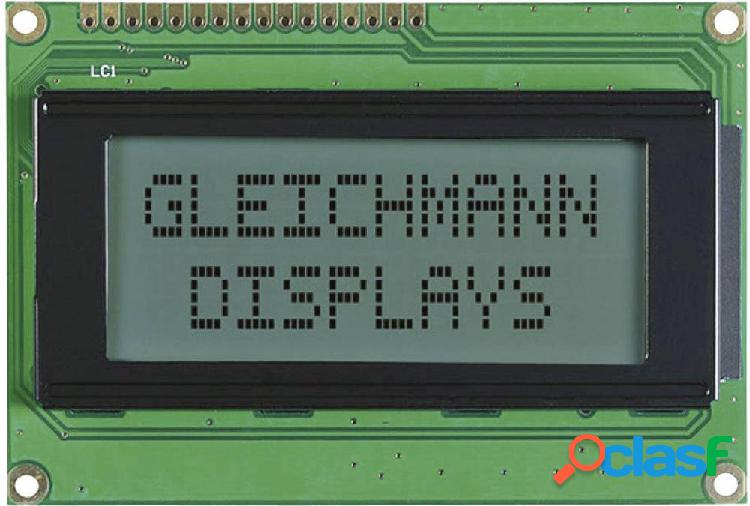 Gleichmann Display LC Bianco Nero (L x A x P) 87 x 60 x 13.6