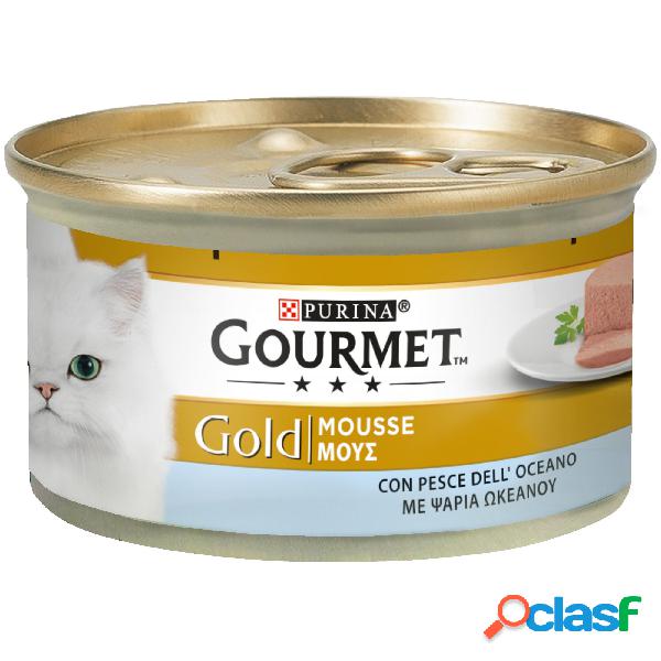 Gourmet Gold Cat Adult Mousse con Pesce dellOceano 85 gr
