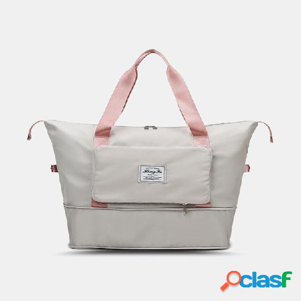 Grande capacità Design scalabile Travel Borsa Tote