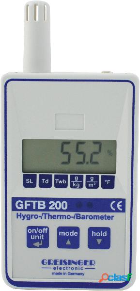 Greisinger GFTB 200 Igrometro 0 % ur 100 % ur Indicatore