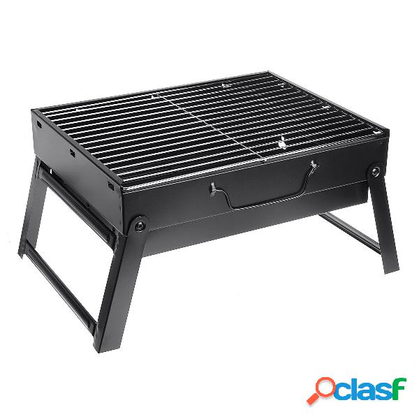 Griglia per barbecue Mini luce portatile pieghevole in