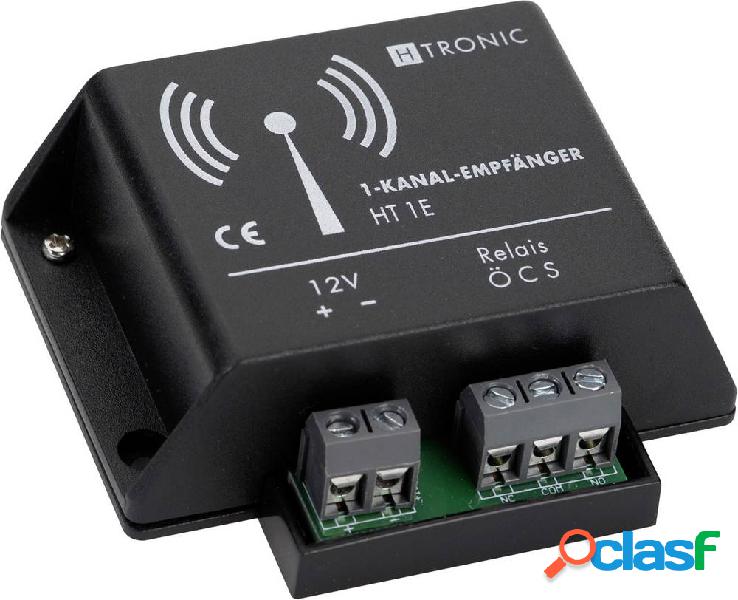 H-Tronic HT1E Ricevitore senza fili 1 canale Frequenza