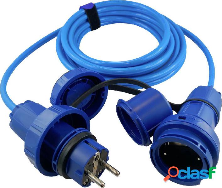 HAWA R7035 Alimentazione Prolunga 16 A Blu 10.00 m