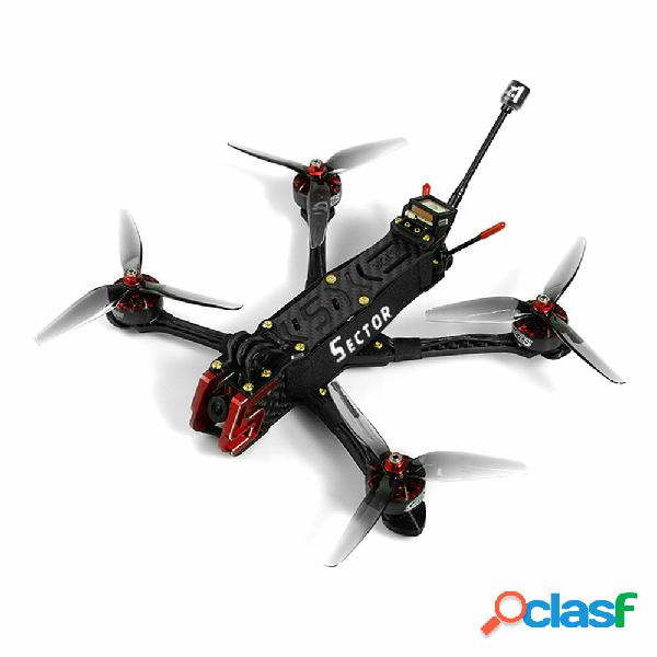 HGLRC Sector D5 6S Analog/HD 5 Pollici FPV Racing RC Drone