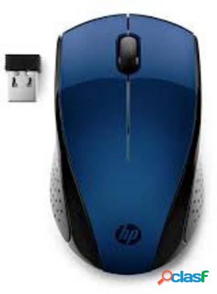 HP 220 Mouse wireless Senza fili (radio) Ottico Blu 3 Tasti