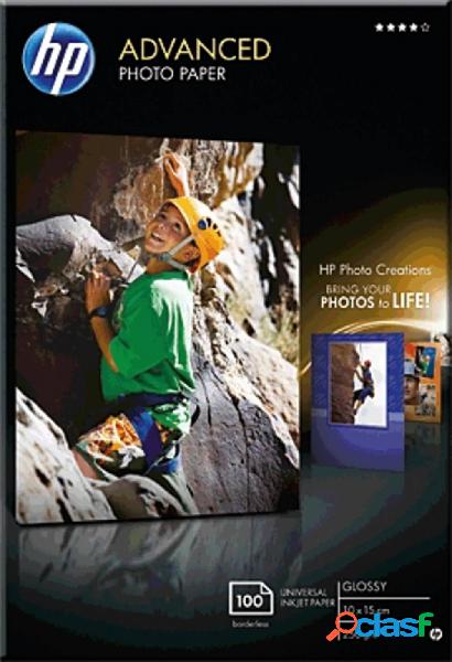 HP Advanced Photo Paper Q8692A Carta fotografica 10 x 15 cm