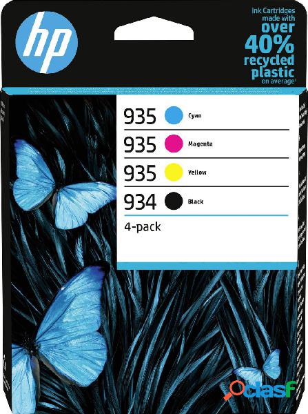 HP Cartuccia dinchiostro 934 Originale Conf 4 pz Nero,