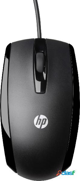 HP X500 Mouse USB Ottico Nero 3 Tasti