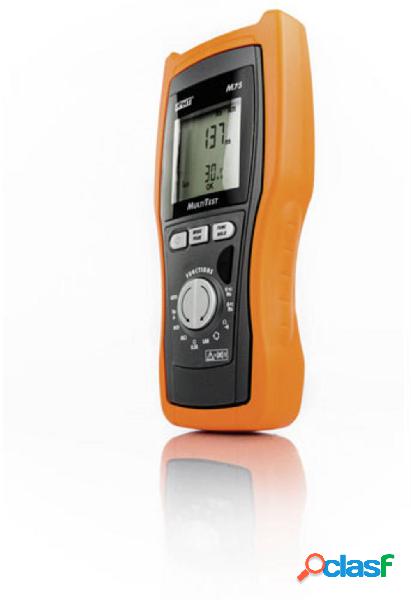 HT Instruments M75 Tester per installazioni Calibrato (ISO)