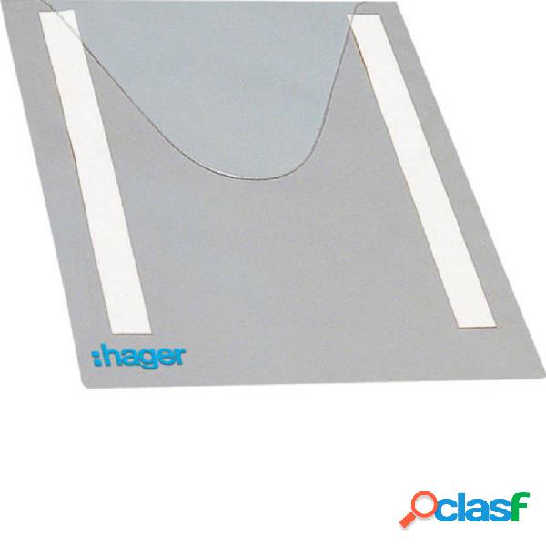 Hager FZ794 Coperchio trasparente Plastica Grigio