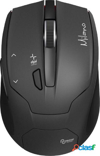 Hama Milano Mouse wireless Senza fili (radio) Ottico Nero 6