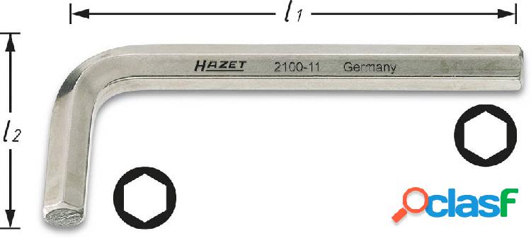 Hazet 2100-04 Brugola interna Chiave a brugola 4 mm