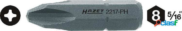 Hazet 2217-PH2 Inserto a Croce PH 2 Acciaio speciale C 8 1