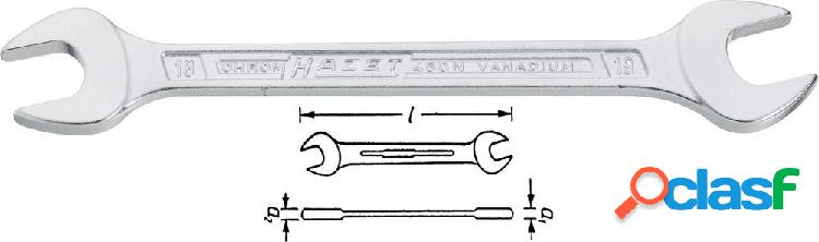 Hazet 450NA-1/4X5/16VKH Chiave a forchetta doppia 1/4 - 5/16