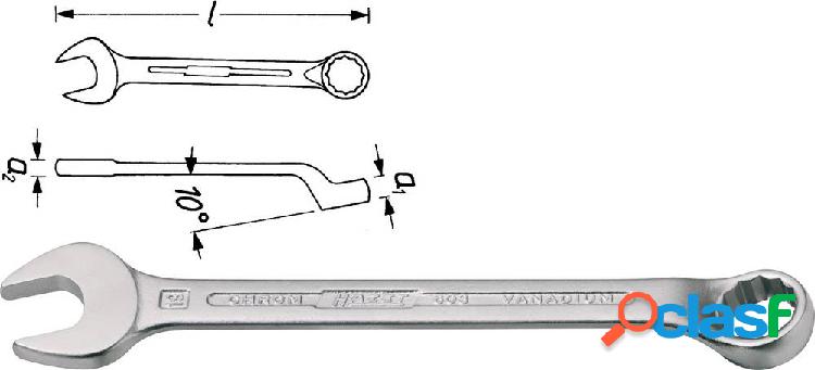 Hazet 603-27 Chiave combinata 27 mm