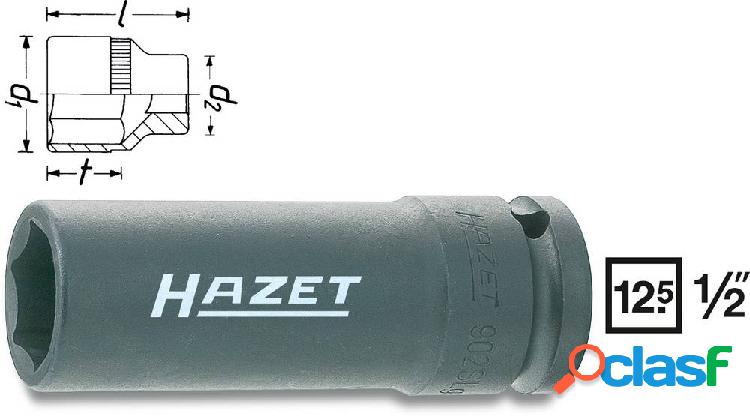 Hazet 902SLG-17 Esagono esterno Inserto a bussola Impact 17