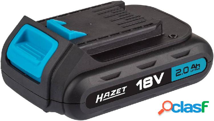Hazet 9212-02 Batteria per elettroutensile 18 V 2 Ah Li-Ion