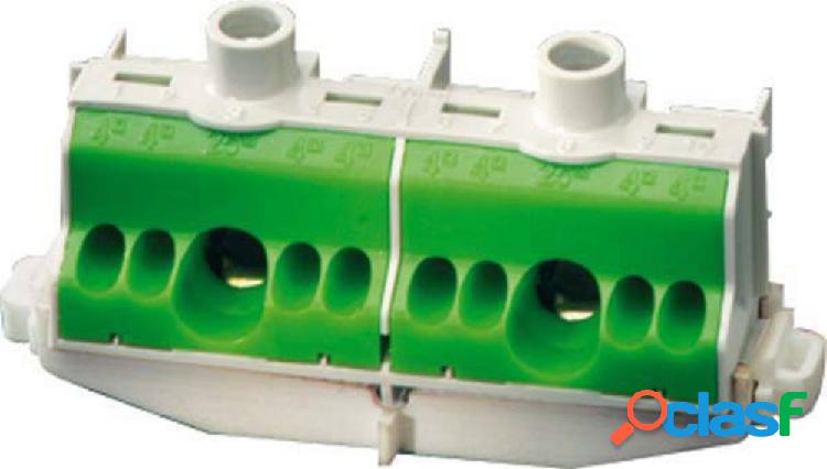 Hensel 4012591111368 Morsetto PE A vite, Connettore Verde,