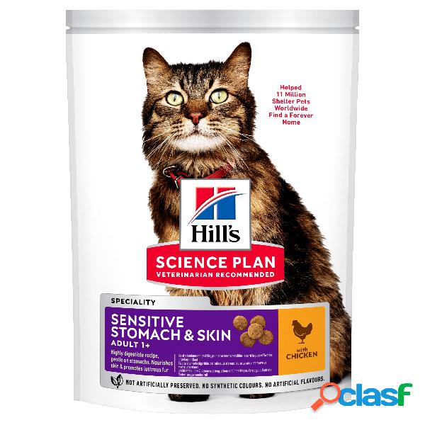 Hill's Science Plan Cat Adult Sensitive Stomach & Skin al